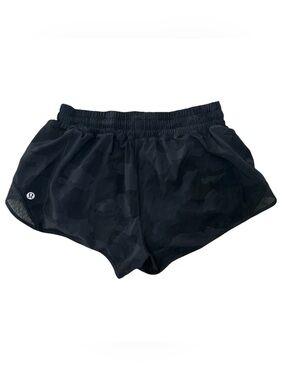 lululemon camo running shorts sz 6